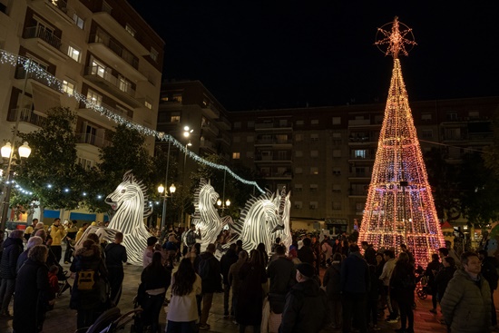 Pl Verdaguer carrussel i arbre
