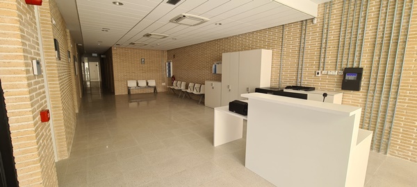 centre rehabilitació Falset vestíbul