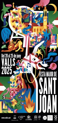 cartell Sant Joan Valls 25
