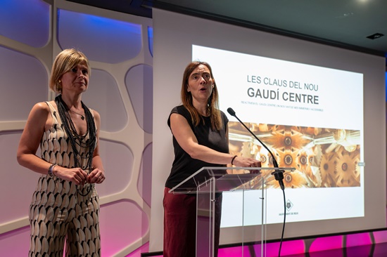 Noemí Llauradó i Sandra Guaita Gaudí Centre