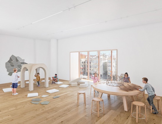 planta nou Gaudí Centre