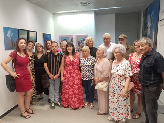 foto grup artistes expo Firagost 25