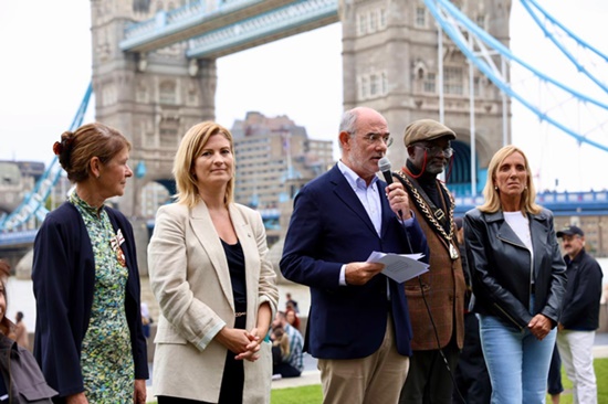 Jaume Duch acte Valls a Londres