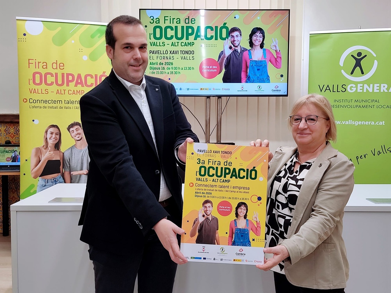 carles sole i rosa rovira 3a fira ocupacio valls