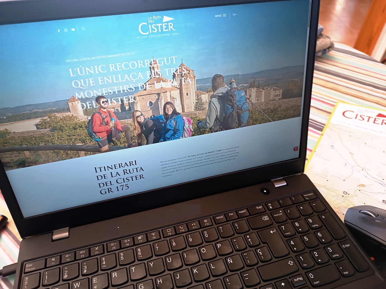 Web Poblet - InfoCamp