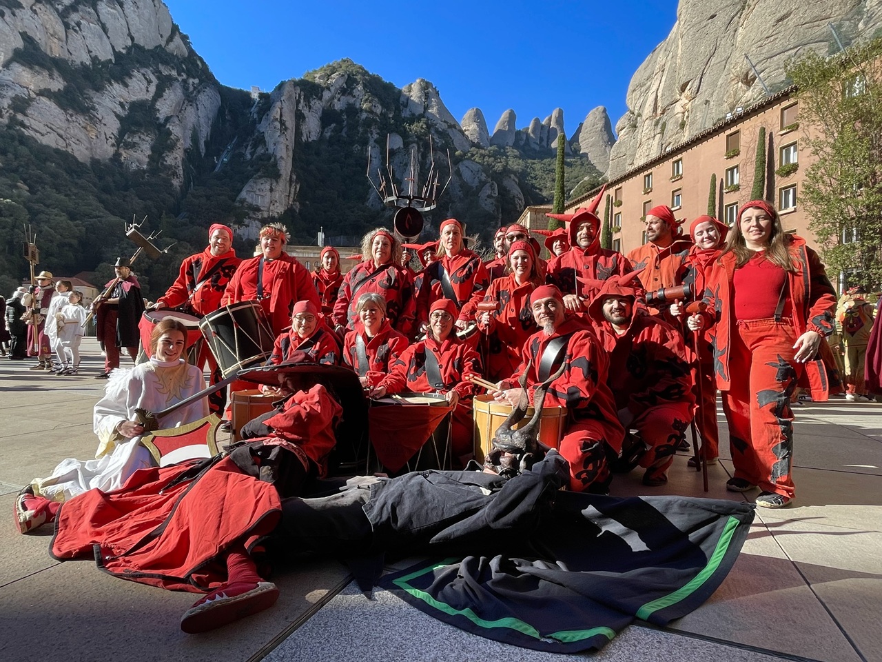 ball de diables a montserrat