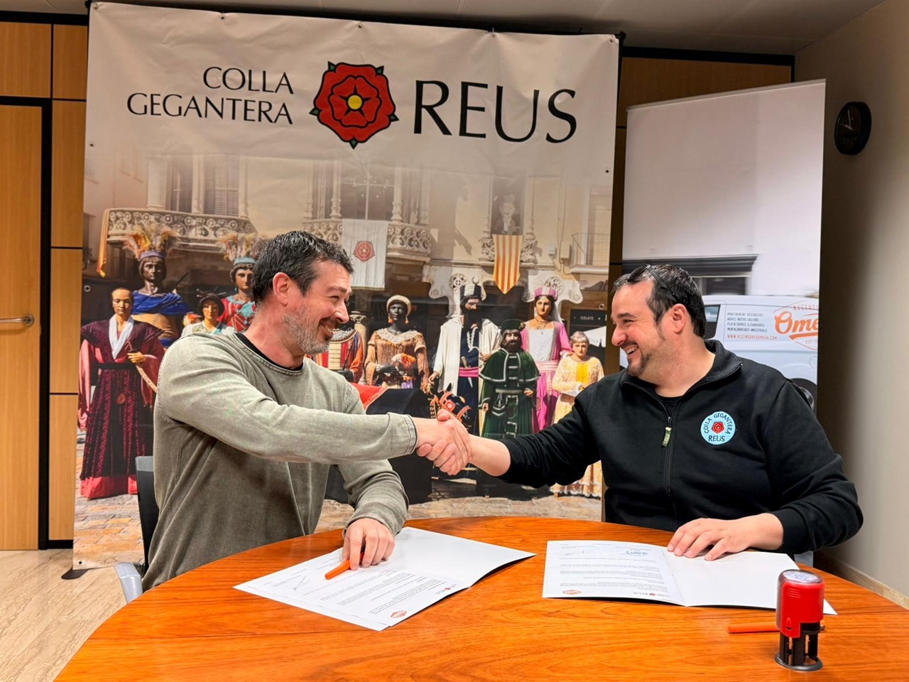 conveni colla gegantera reus i omega ascensors