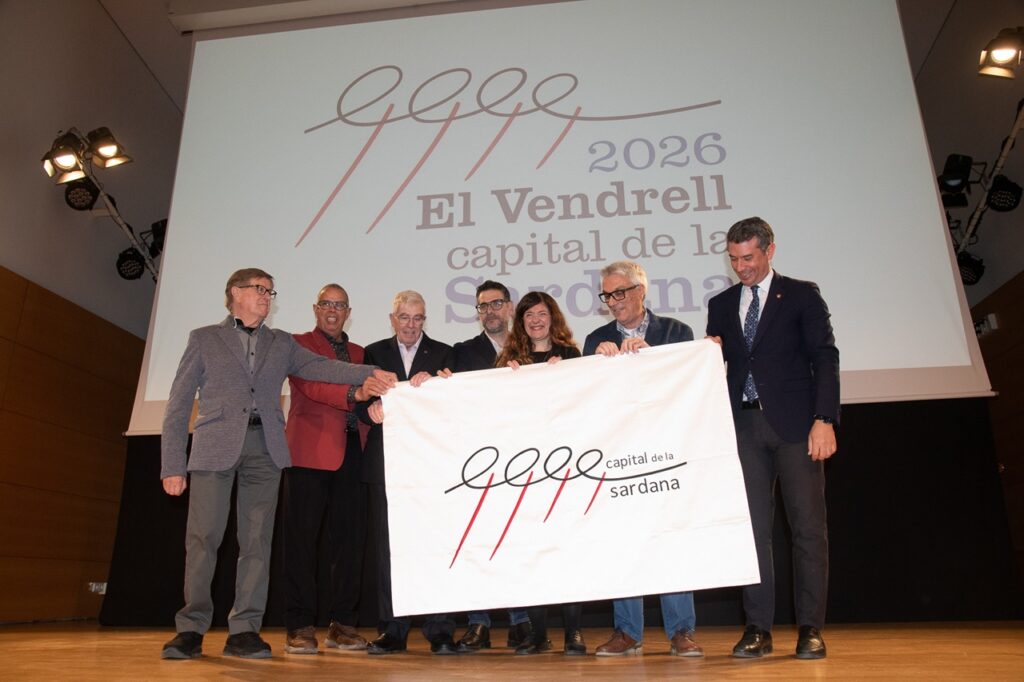 el vendrell capital de la sardana 2026 bandera
