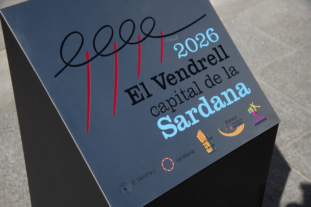 el vendrell capital de la sardana 2026 placa