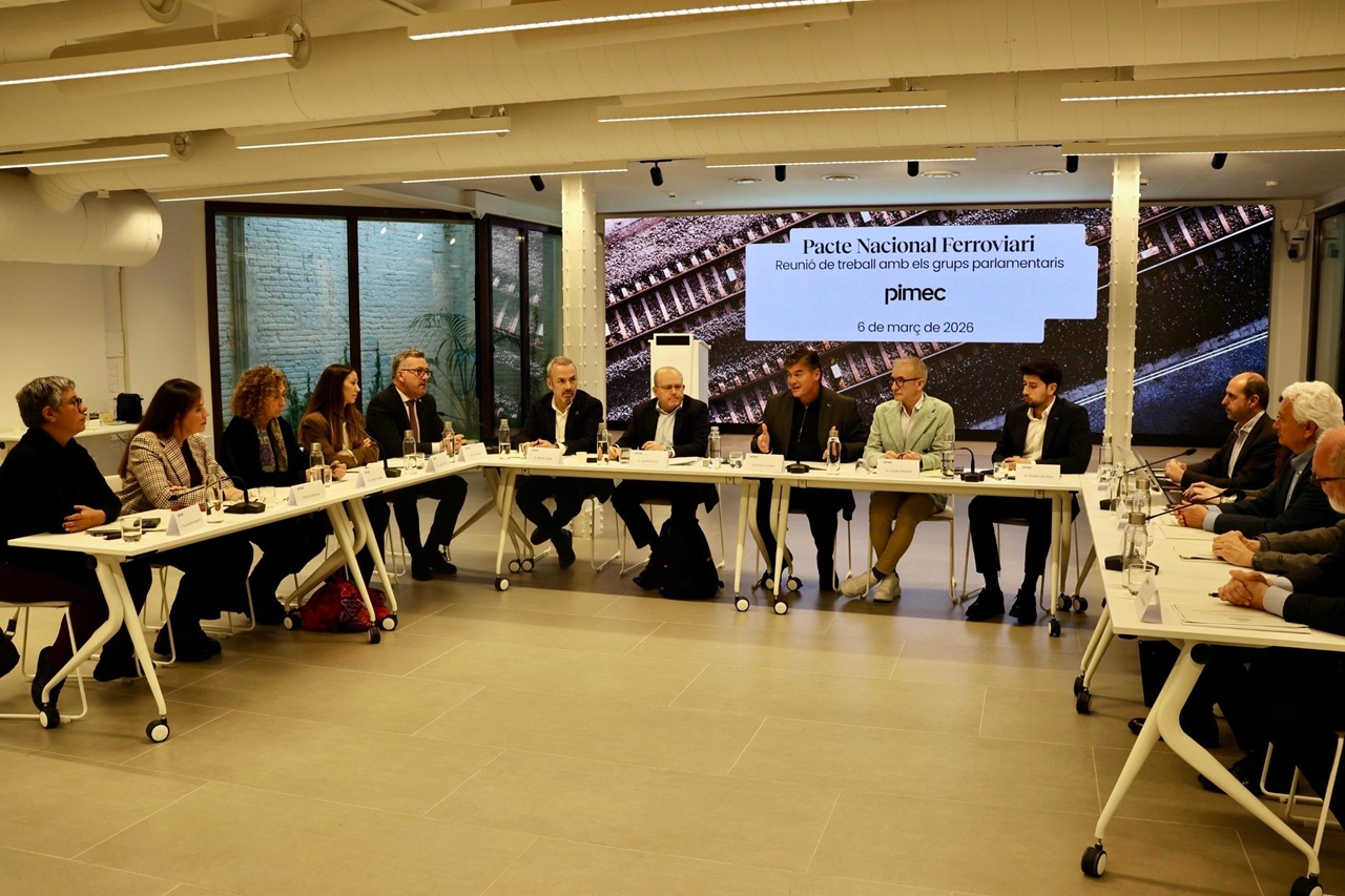 pimec i pmi pacte nacional ferroviari
