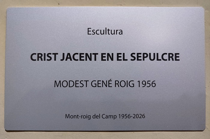 placa sant sepulcre montroig gené