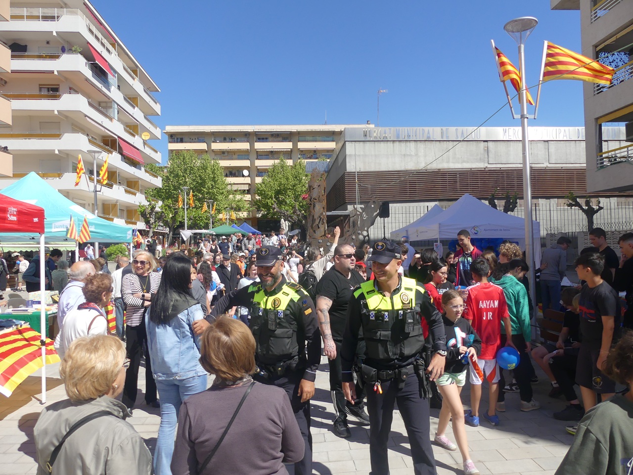 policia local salou passejant