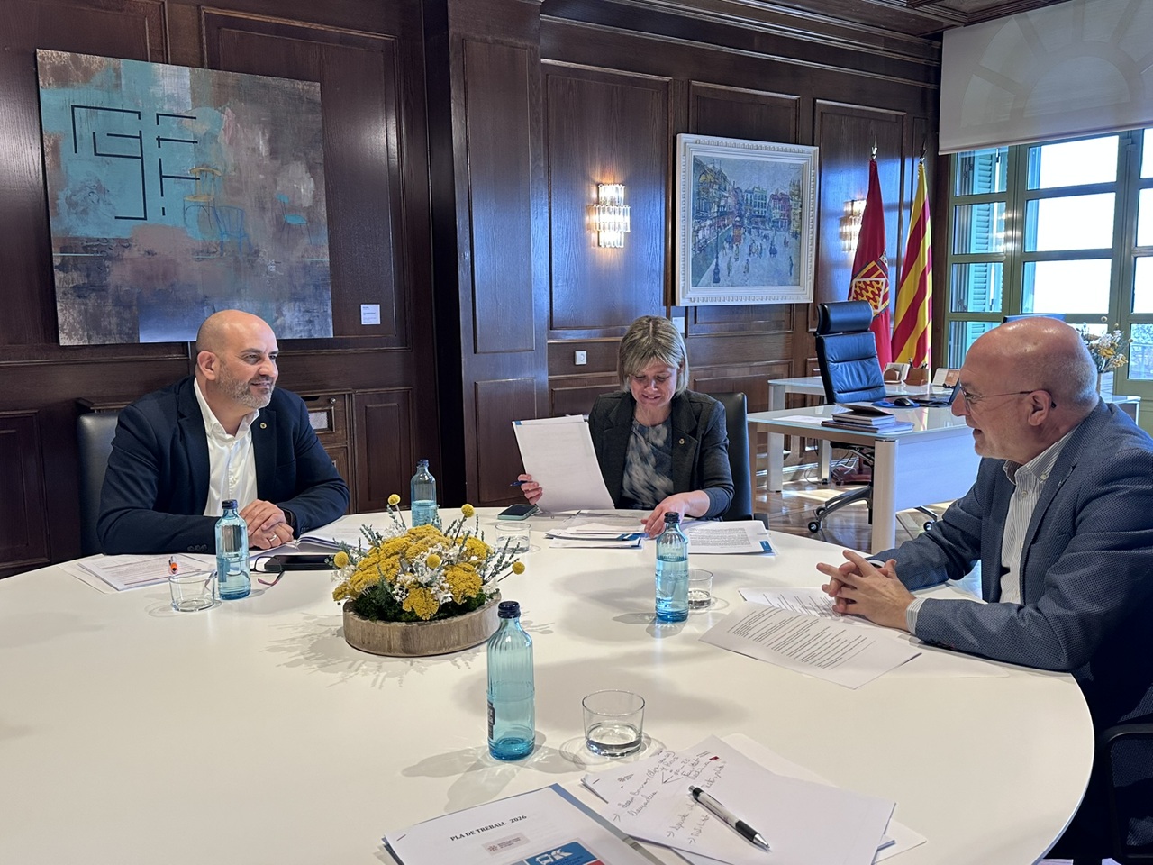 reunió associació impuls i llauradó