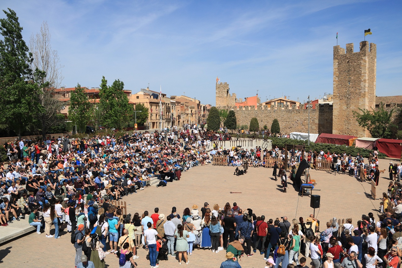setmana medieval espectacle pl sant francesc