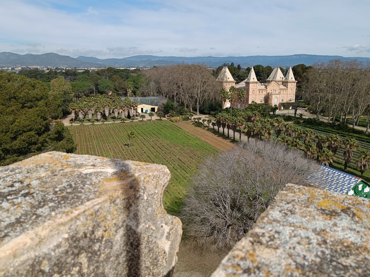 vista torre angulo parc sama