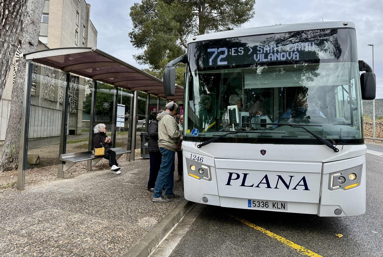 bus hospital sant camil garraf cunit