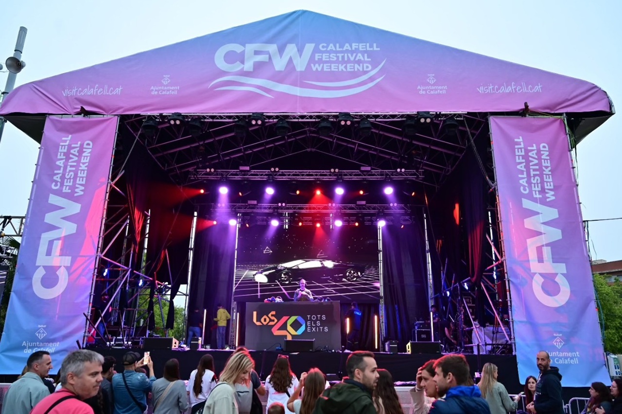 calafell festival weekend escenari
