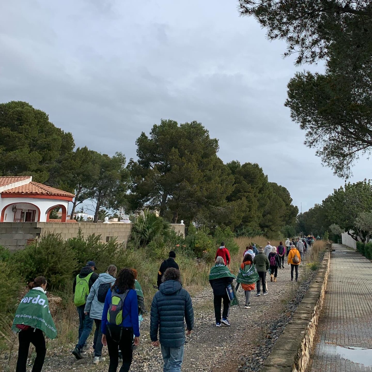 caminada via verda miami platja
