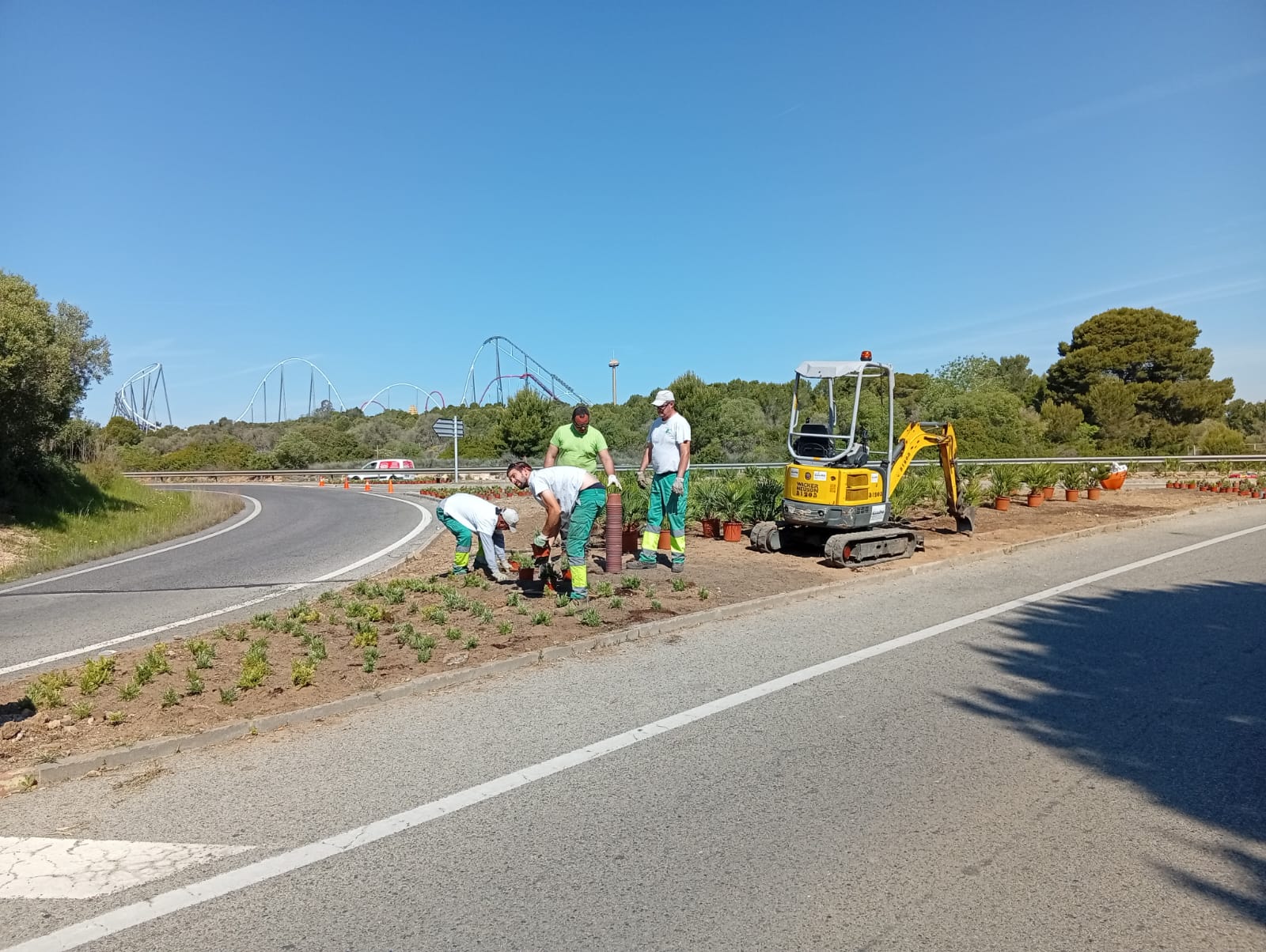 enjardinament camí racó de salou