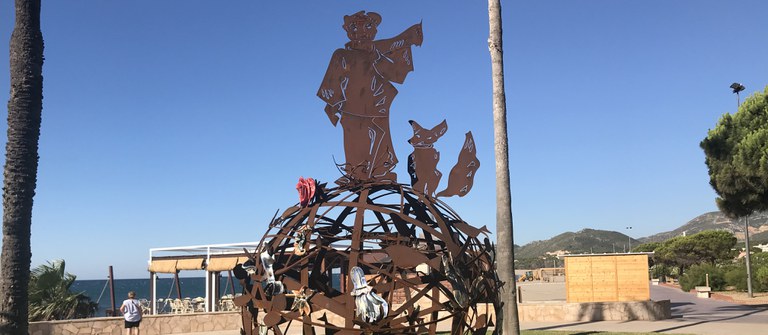 escultura callau petit príncep hospitalet