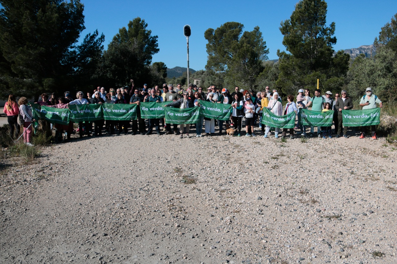 manifestació via verda hospitalet
