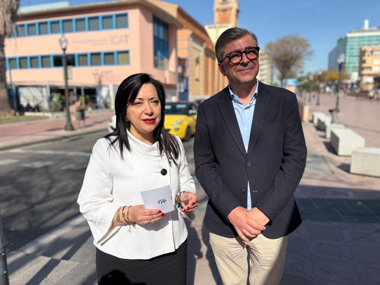 mercè martorell i Óscar garcía centre