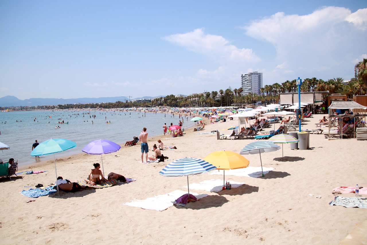 platja de salou juliol 2025
