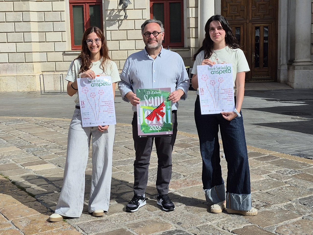 presentació sant jordi i festa de la crispeta