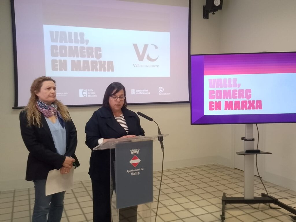 rocío martínez i sònia roca valls comerc en marxa