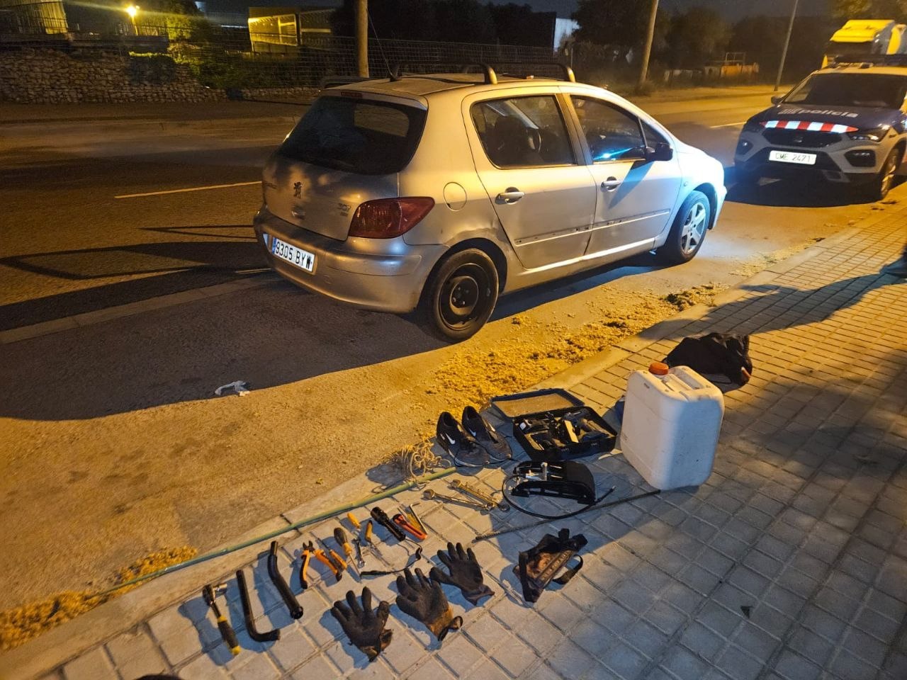 vehicle mossos polígon vilaseca