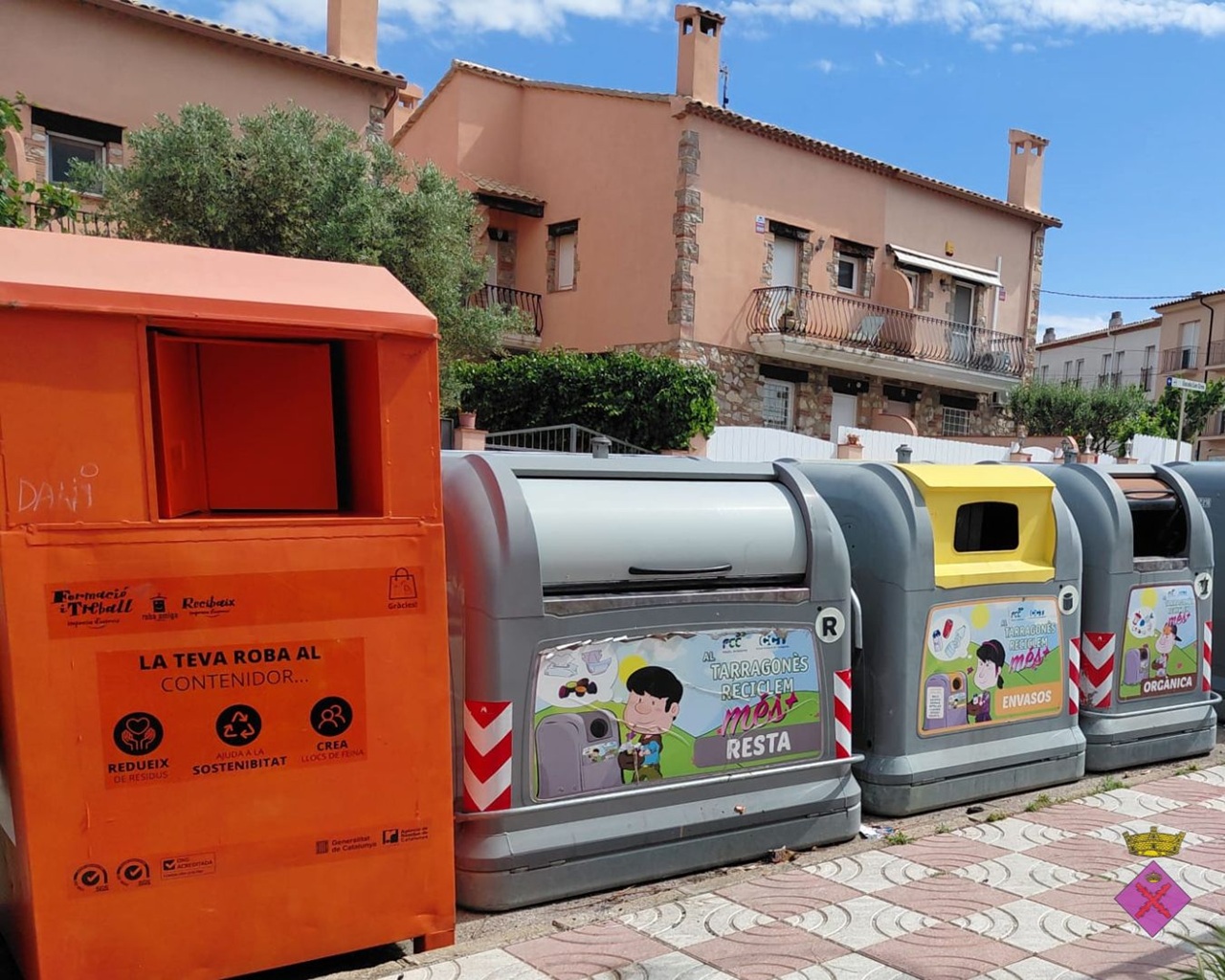 bateria contenidors de creixell
