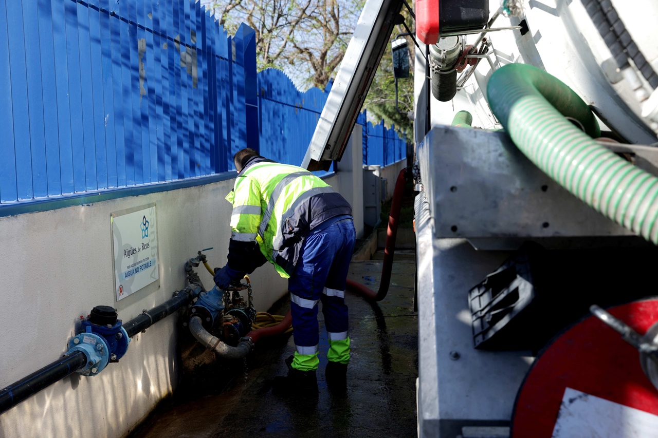 càrrega aigua no potable aigues de reus