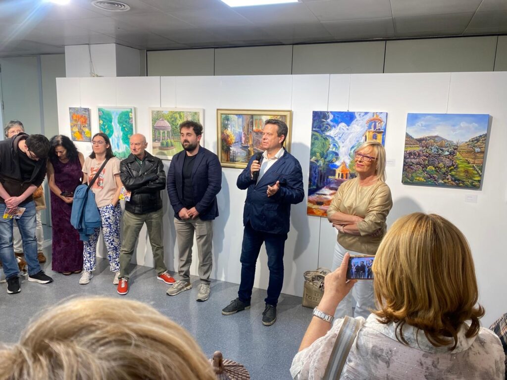 exposició artistes de cambrils inauguració