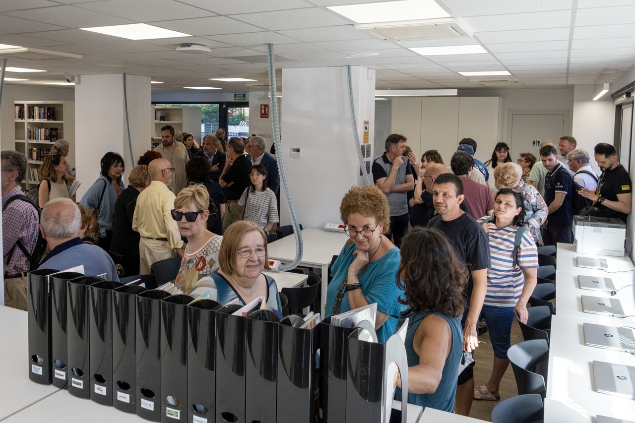 inauguració punt de lectura spisp