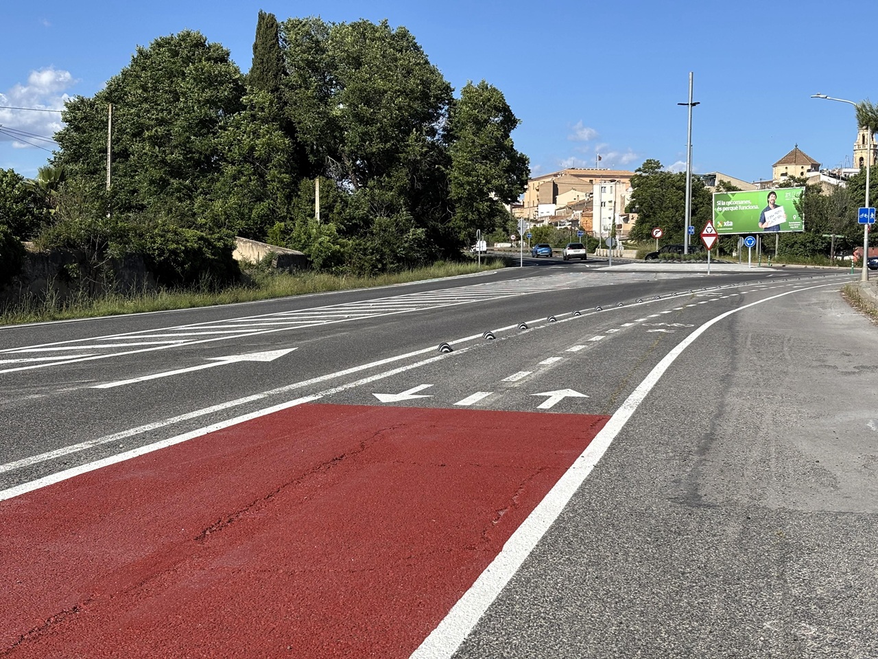 torredembarra rotonda carril bici