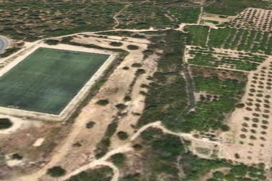 camp de futbol el catllar cadastre