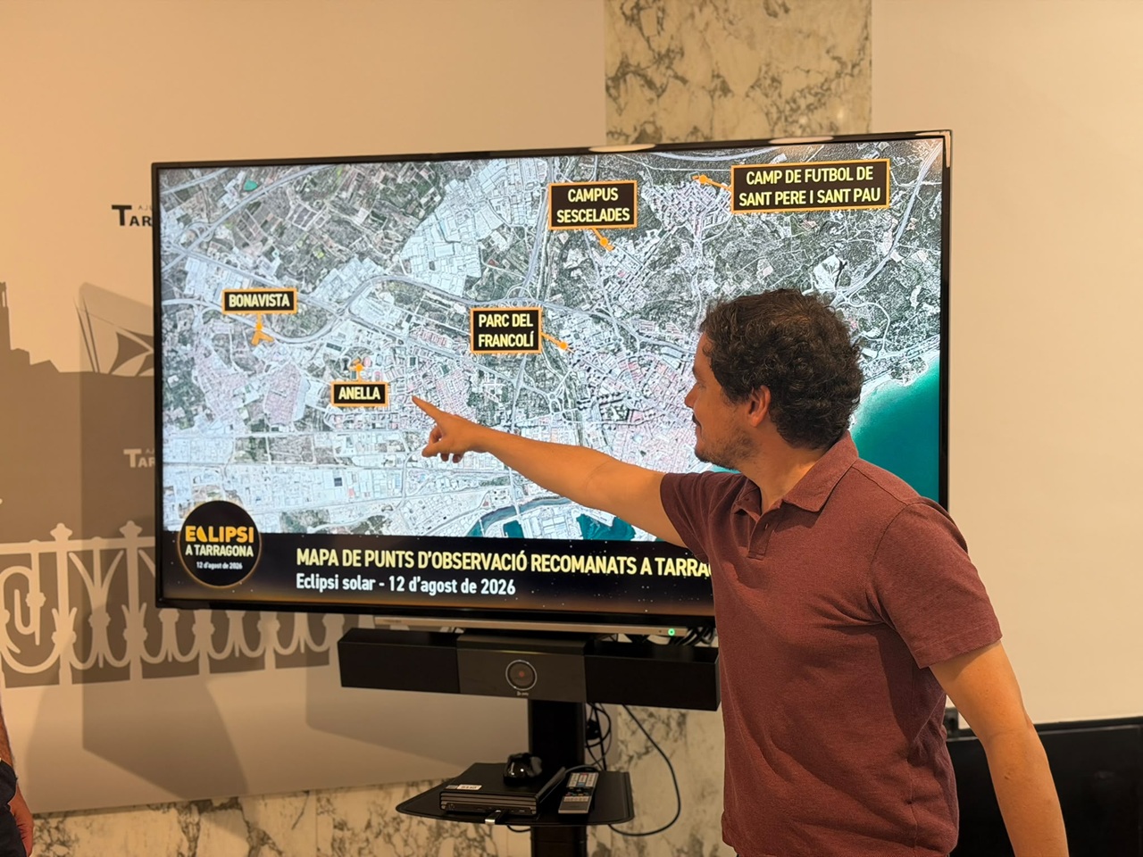 guille garcía castro punts observació eclipsi