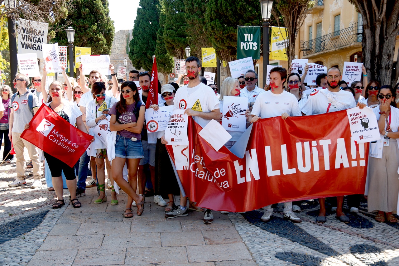 manifestació metges tarragona