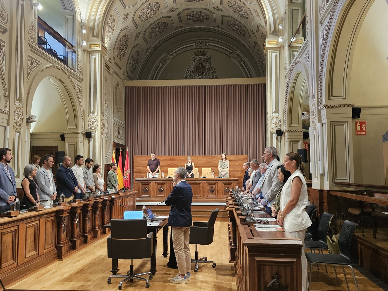minut silenci ple diputació juny 2026