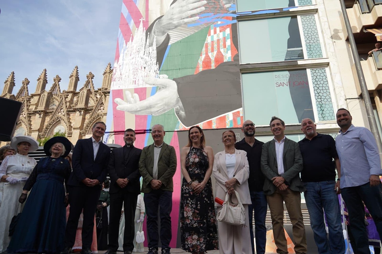 mural dedicat a gaudí