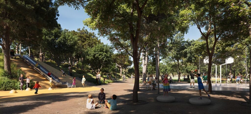 parc del botafoc zona de jocs