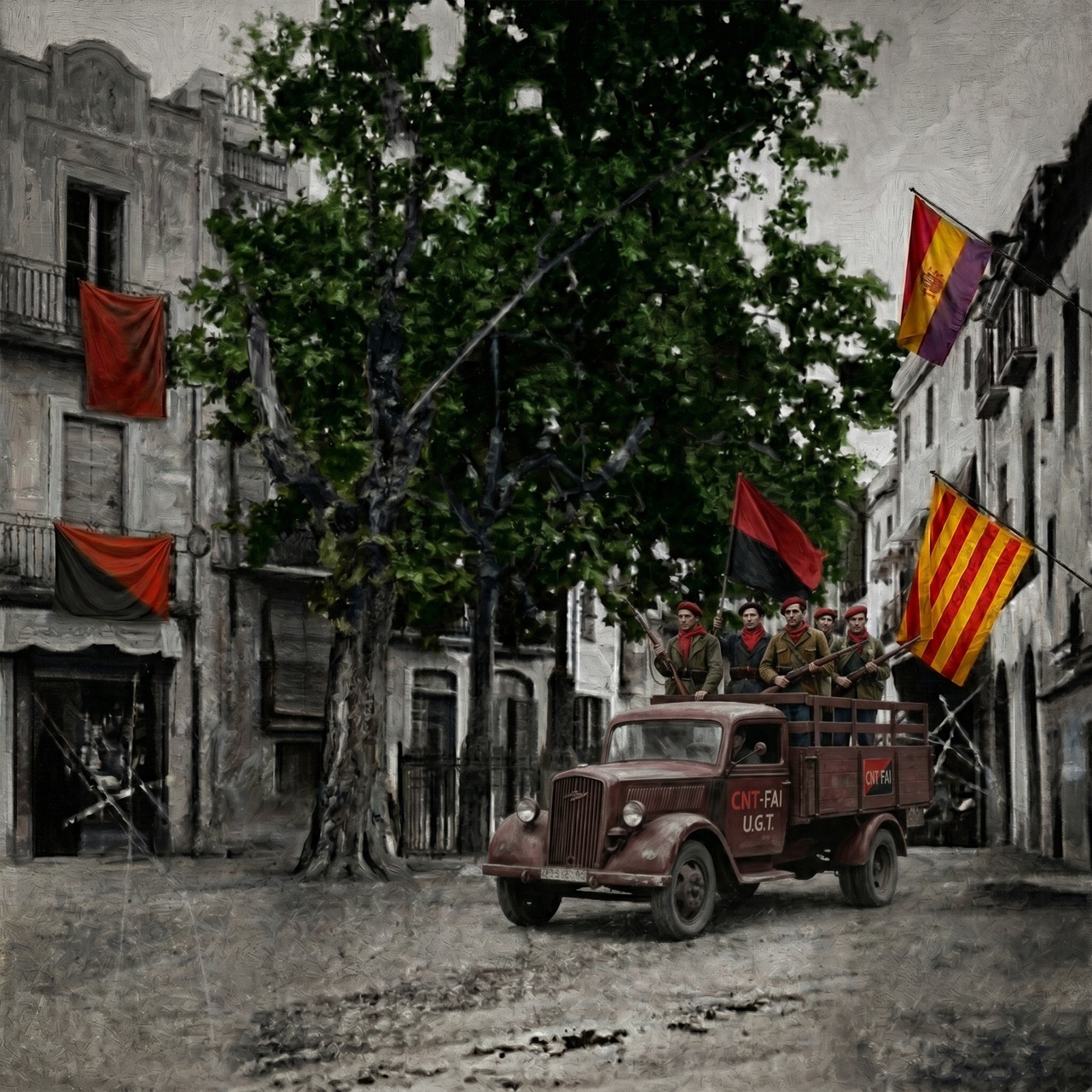 recreació guerra civil la canonja ia