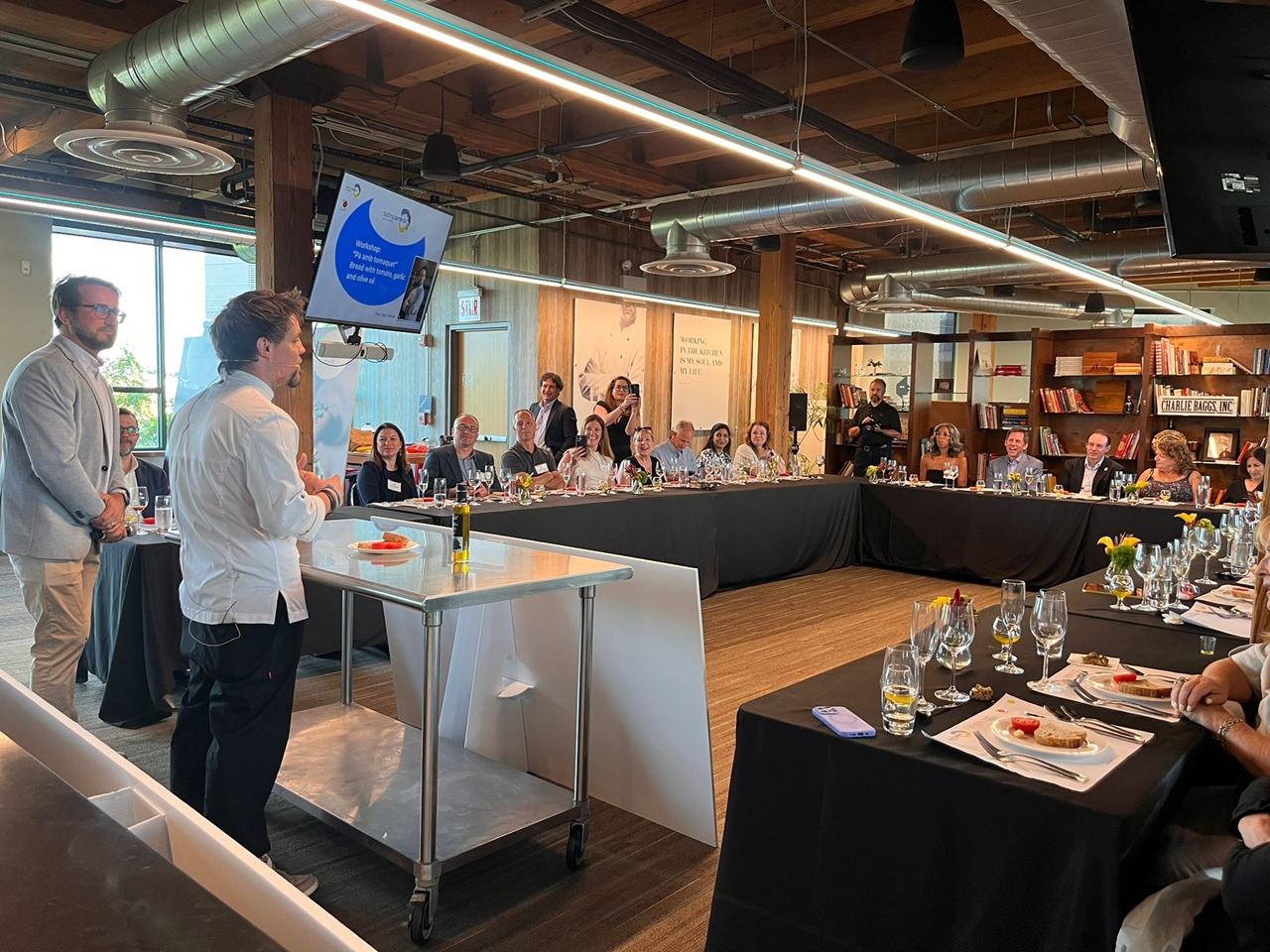 sergi palacín i vadim koryagin taller degustació oove chicago