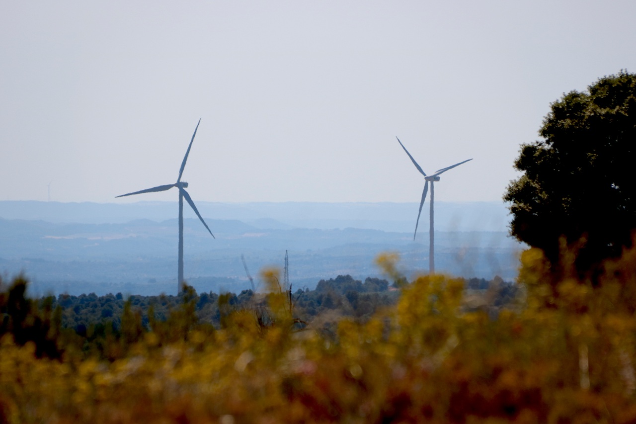 aerogeneradors les rotes les garrigues prop margalef