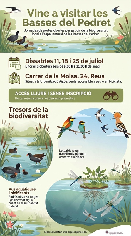 cartell visita basses del pedret