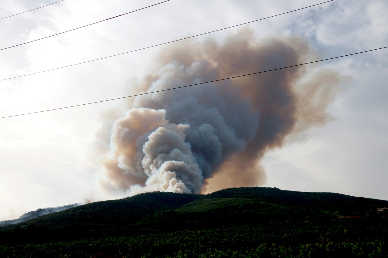 incendi actiu a aiguamúrcia