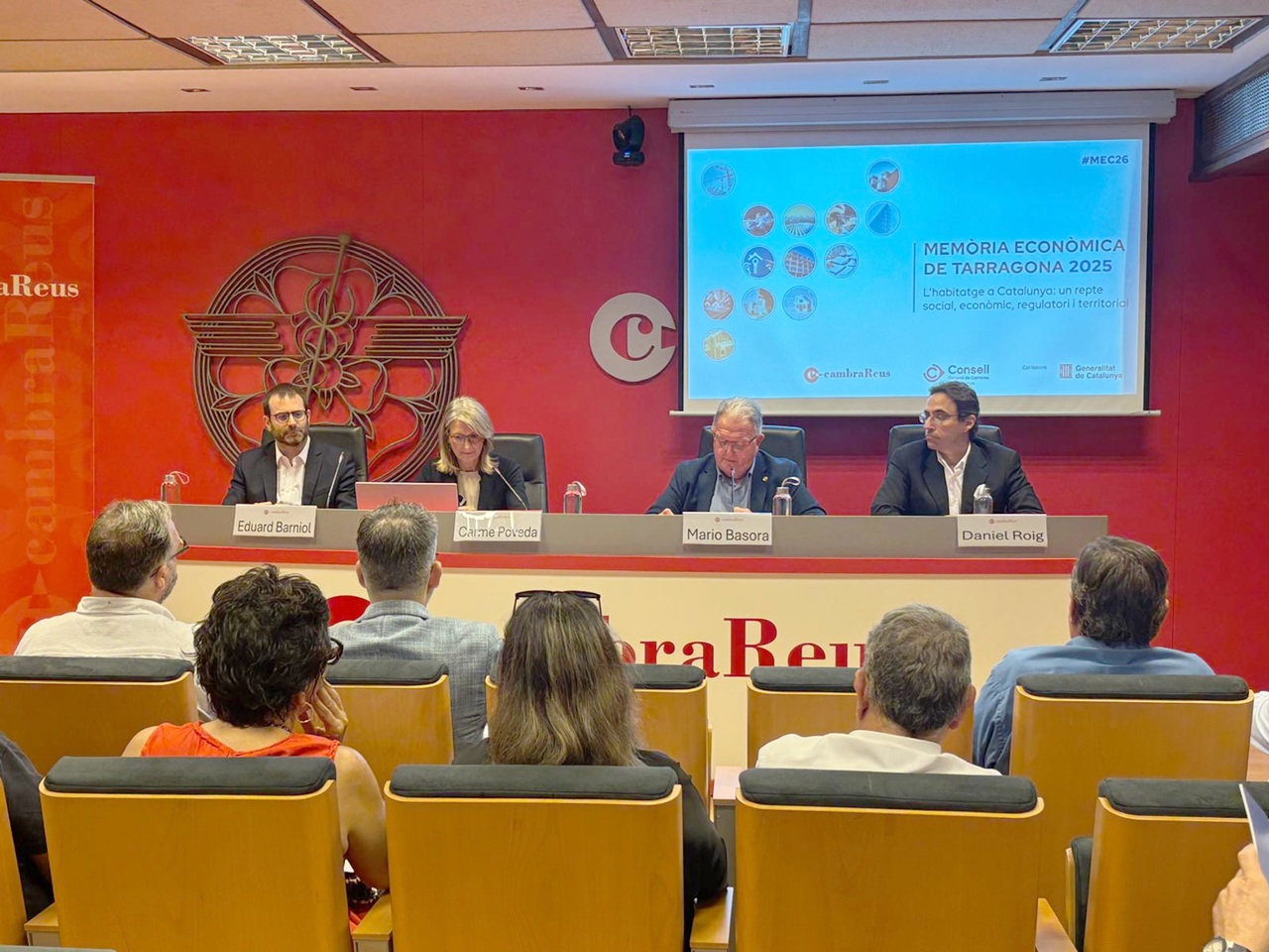 presentació memòria econòmica 2025 cambres