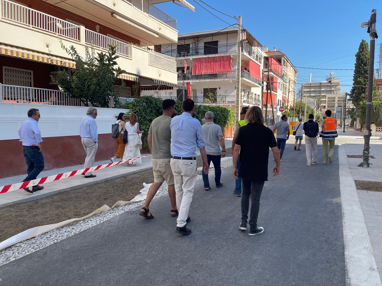 visita obres govern calafell a segur platja