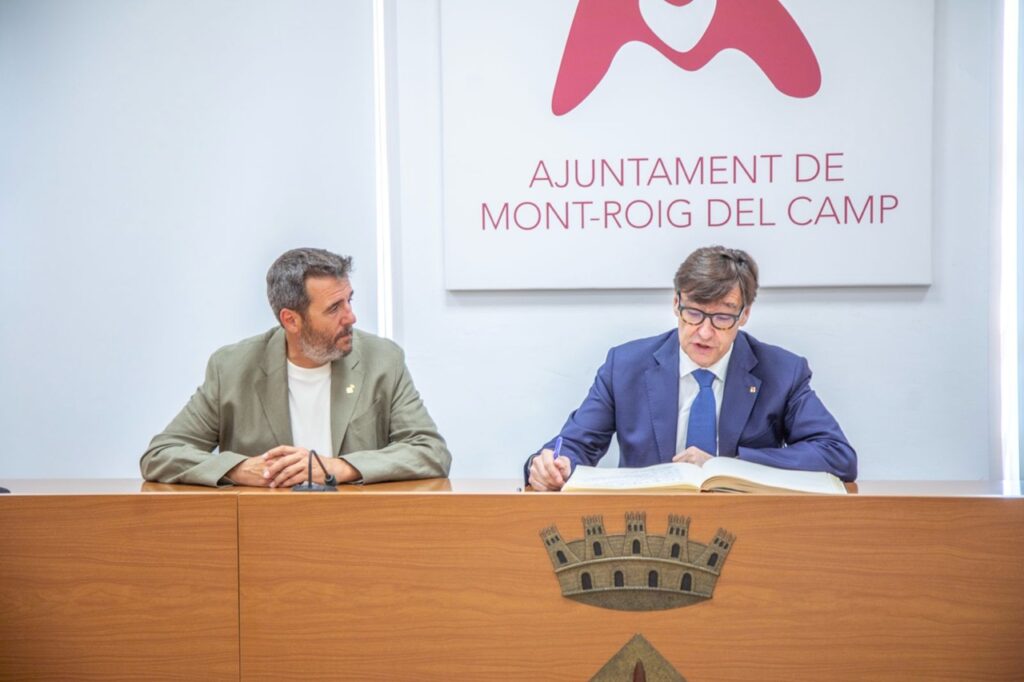 visita salvador illa aj mont roig del camp