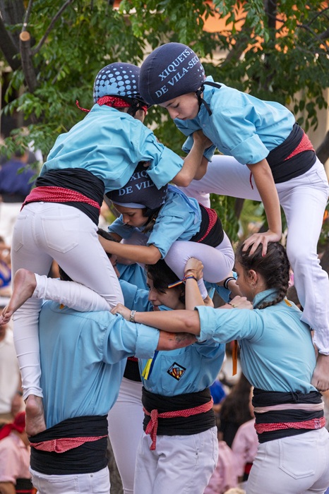 xiquets de vilaseca festa major